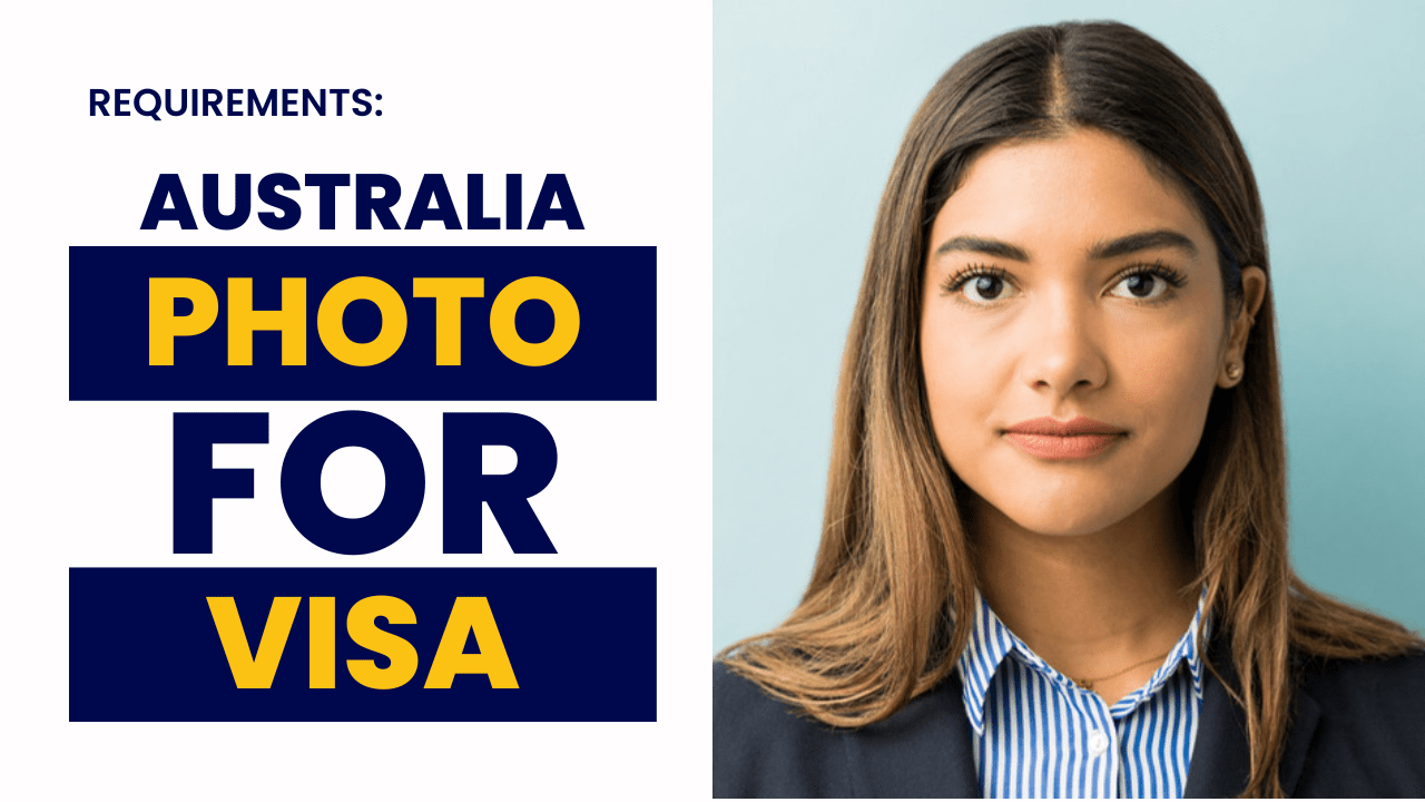 Australia visa photo size in 2024
